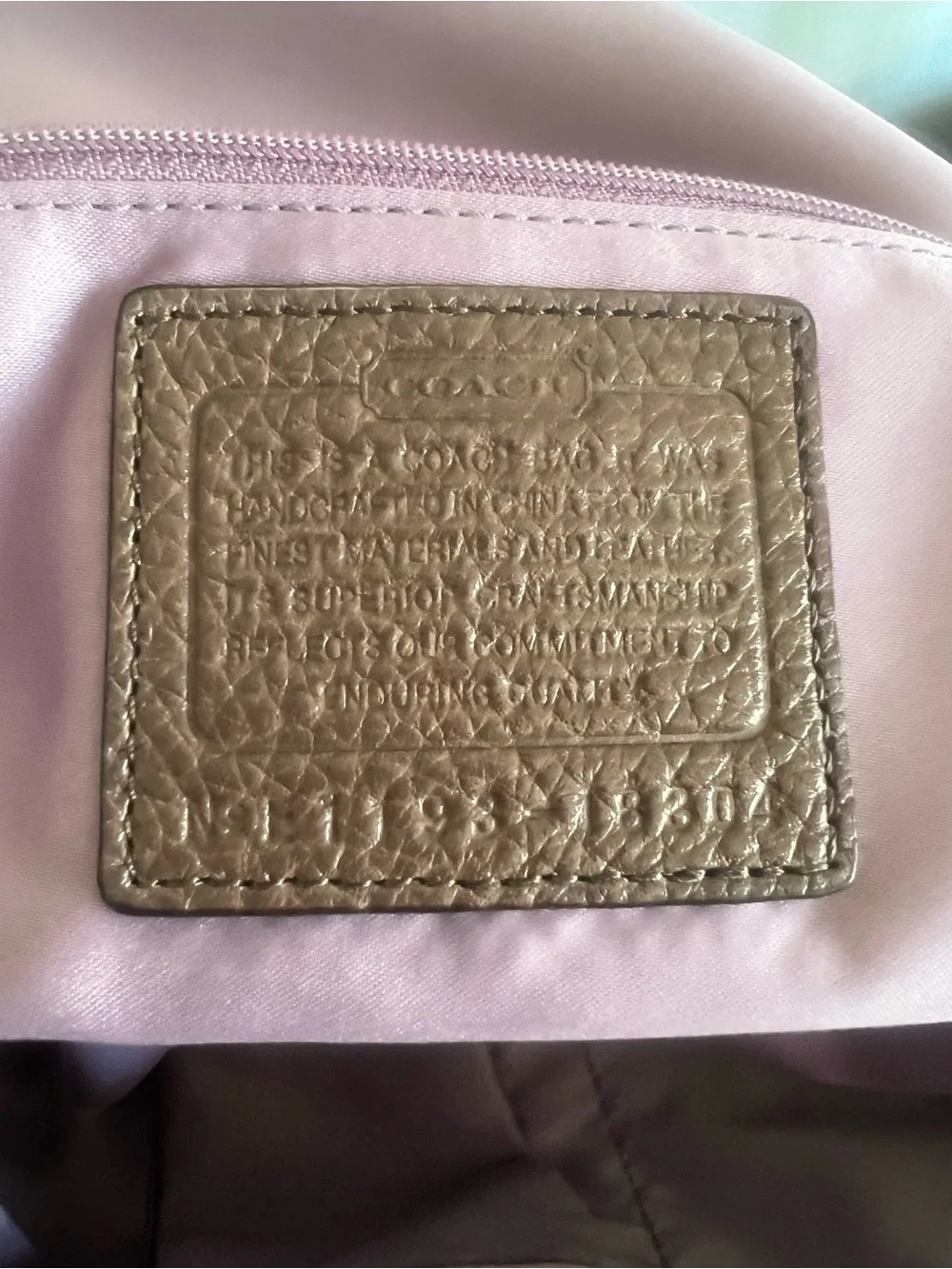 RARE Coach Kristin Leather Carryall/ Satchel 2011 EUC